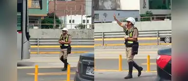 Policía detiene el tránsito para rescatar a un gatito y conmueve con su noble acción Policía detiene el tránsito para rescatar a un gatito y conmueve con su noble acción