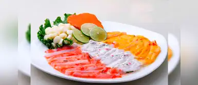 Prepara un majestuoso tiradito de pescado tricolor con esta sencilla receta Prepara un majestuoso tiradito de pescado tricolor con esta sencilla receta