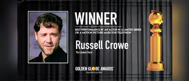 Russell Crowe no asiste a recoger premio a mejor actor por cuidar a su familia de los incendios en Australia Russell Crowe no asiste a recoger premio a mejor actor por cuidar a su familia de los incendios en Australia