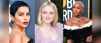 Sombras metálicas y labios rojos: El maquillaje que marcó tendencia en los Golden Globes Sombras metálicas y labios rojos: El maquillaje que marcó tendencia en los Golden Globes