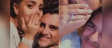 Sandra Muente: novio de 53 años la sorprendió con anillo de compromiso Sandra Muente: novio de 53 años la sorprendió con anillo de compromiso