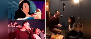 Joven adapta la película de “La Bella Durmiente” para pedirle la mano a su novia Joven adapta la película de “La Bella Durmiente” para pedirle la mano a su novia