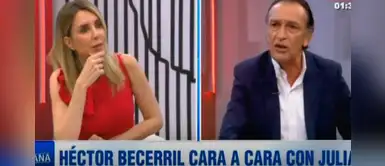 Juliana Oxenford tuvo fuerte altercado con Becerril tras llamar "prostituta" a la prensa Juliana Oxenford tuvo fuerte altercado con Becerril tras llamar "prostituta" a la prensa