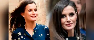 Letizia Ortiz impone en España el look de falda con flores y botas perfecto para la oficina Letizia Ortiz impone en España el look de falda con flores y botas perfecto para la oficina