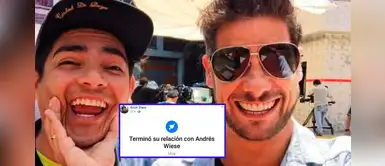 Erick Elera no aguantó ver a Andrés Wiese con una mujer y "terminó su relación" Erick Elera no aguantó ver a Andrés Wiese con una mujer y "terminó su relación"