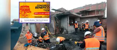Villa El Salvador: organizan concierto benéfico a favor de los damnificados Villa El Salvador: organizan concierto benéfico a favor de los damnificados