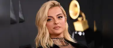 Bebe Rexha muestra osado look con top metálico en los premios Grammy 2020 Bebe Rexha muestra osado look con top metálico en los premios Grammy 2020