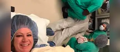 Hombre se desmaya durante parto y su foto se vuelve viral Hombre se desmaya durante parto y su foto se vuelve viral