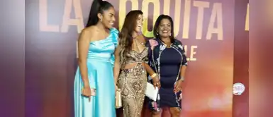 Yahaira Plasencia llegó a la alfombra roja con la madre e hija mayor de Jefferson Farfán Yahaira Plasencia llegó a la alfombra roja con la madre e hija mayor de Jefferson Farfán