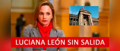 Poder Judicial dicta 36 meses de impedimento de salida del país a Luciana León Poder Judicial dicta 36 meses de impedimento de salida del país a Luciana León