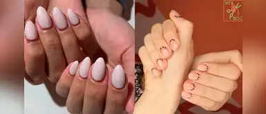 Deslumbra con estos nuevos diseños de manicure francesa a la inversa Deslumbra con estos nuevos diseños de manicure francesa a la inversa