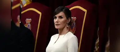 La reina Letizia usa sofisticada prenda de Carolina Herrera La reina Letizia usa sofisticada prenda de Carolina Herrera