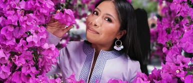 Yalitza Aparicio y el look con palazzo que llevó a una conferencia en Harvard Yalitza Aparicio y el look con palazzo que llevó a una conferencia en Harvard