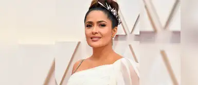 Salma Hayek aparece como diosa griega en los Oscar 2020 Salma Hayek aparece como diosa griega en los Oscar 2020
