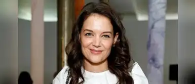 Katie Holmes presume sus estrías en outfit vintage durante la Semana de la Moda Katie Holmes presume sus estrías en outfit vintage durante la Semana de la Moda