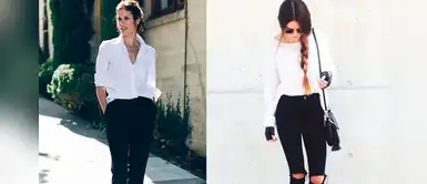 Resalta tus looks con la ayuda de unos pantalones negros Resalta tus looks con la ayuda de unos pantalones negros