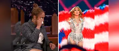 Jennifer Lopez llora al recordar su presentación en el Super Bowl 2020 Jennifer Lopez llora al recordar su presentación en el Super Bowl 2020