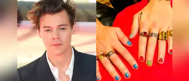 ¿Manicure para hombres? Harry Styles rompe estereotipos con estos lindos diseños ¿Manicure para hombres? Harry Styles rompe estereotipos con estos lindos diseños