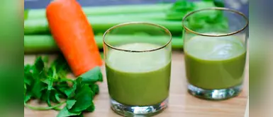 Jugo de zanahoria, apio y espinaca, una bebida para combatir la bronquitis Jugo de zanahoria, apio y espinaca, una bebida para combatir la bronquitis