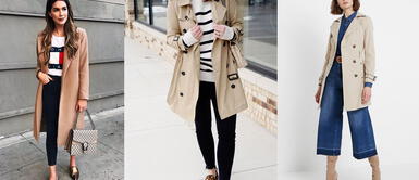 Así es como puedes llevar una gabardina en este cambio de estación Así es como puedes llevar una gabardina en este cambio de estación