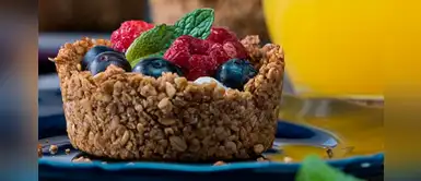 Canastitas de avena y nueces, un dulce para mantenerse fitness en verano Canastitas de avena y nueces, un dulce para mantenerse fitness en verano