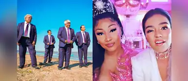 Agua Marina y su reacción al escuchar la mezcla de su canción Amor sincero con Tusa Agua Marina y su reacción al escuchar la mezcla de su canción Amor sincero con Tusa