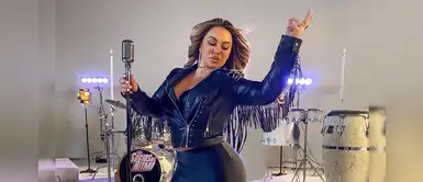 Chiquis Rivera sorprendió con vestido que la hizo brillar al estilo de la Vía Láctea Chiquis Rivera sorprendió con vestido que la hizo brillar al estilo de la Vía Láctea