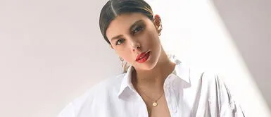 Alondra García Miró deslumbra con un look total black de estilo ochentero Alondra García Miró deslumbra con un look total black de estilo ochentero