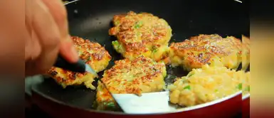 Prepara unas deliciosas torrejitas de arroz con verduras perfectas para tus desayunos Prepara unas deliciosas torrejitas de arroz con verduras perfectas para tus desayunos