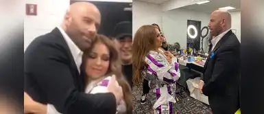 Thalía le declaró su amor a John Travolta sin importar que Tommy Mottola esté presente Thalía le declaró su amor a John Travolta sin importar que Tommy Mottola esté presente