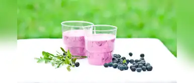 Batido de arándanos y col rizada, una bebida para decirle “adiós” a la pancita Batido de arándanos y col rizada, una bebida para decirle “adiós” a la pancita