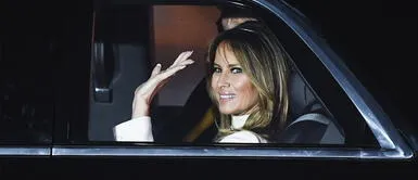 Melania Trump lleva el enterizo blanco con cinturón que nos ha cautivado Melania Trump lleva el enterizo blanco con cinturón que nos ha cautivado