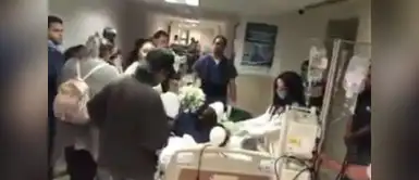¡Conmovedor! Niña dona sus órganos y personal de hospital le rinde homenaje ¡Conmovedor! Niña dona sus órganos y personal de hospital le rinde homenaje