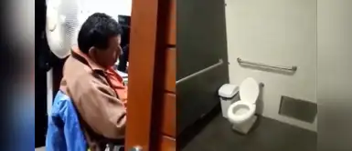 Hombre de 62 años es captado violentando sexualmente a una niña en un baño de KFC Hombre de 62 años es captado violentando sexualmente a una niña en un baño de KFC