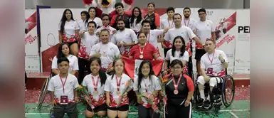 Perú conquistó 10 medallas en certamen de parabádminton en certamen previo a Tokio 2020 Perú conquistó 10 medallas en certamen de parabádminton en certamen previo a Tokio 2020