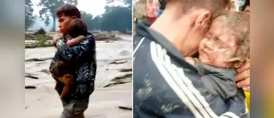 ¡Milagro! Entre agua y lodo, rescatan a bebé que sobrevivió a la avalancha de Colombia ¡Milagro! Entre agua y lodo, rescatan a bebé que sobrevivió a la avalancha de Colombia