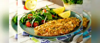 ¡Come sin culpas! Pescado empanizado con almendras ¡Come sin culpas! Pescado empanizado con almendras