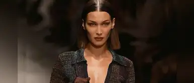 Bella Hadid impactante con look hecho de caucho amazónico Bella Hadid impactante con look hecho de caucho amazónico