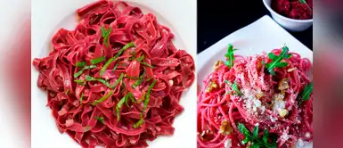 El rosado que vas a querer comer ¡Espaguetis con salsa de beterragas! El rosado que vas a querer comer ¡Espaguetis con salsa de beterragas!