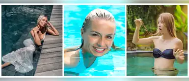 ¡Dile adiós al cabello de paja! Trucos para cuidar tu rubio del cloro de la piscina ¡Dile adiós al cabello de paja! Trucos para cuidar tu rubio del cloro de la piscina