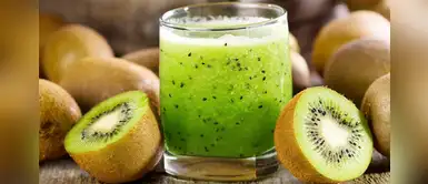 Jugo de kiwi y melón, una efectiva bebida para desinflamar el estómago Jugo de kiwi y melón, una efectiva bebida para desinflamar el estómago