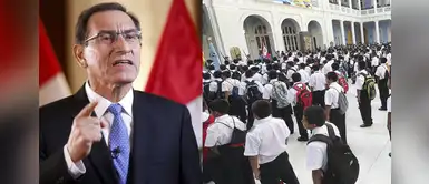 Presidente Vizcarra anuncia postergación del inicio del año escolar ante coronavirus Presidente Vizcarra anuncia postergación del inicio del año escolar ante coronavirus