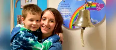 Tras 4 años de lucha, madre e hijo vencen al cáncer casi al mismo tiempo Tras 4 años de lucha, madre e hijo vencen al cáncer casi al mismo tiempo