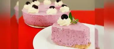 Potenciador de defensas en pastel ¡Cheesecake de arándanos sin horno! Potenciador de defensas en pastel ¡Cheesecake de arándanos sin horno!