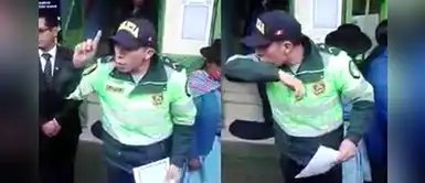 Policía explica recomendaciones en quechua para no contraer coronavirus en Huancavelica Policía explica recomendaciones en quechua para no contraer coronavirus en Huancavelica