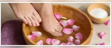 Baños naturales para recuperar tus pies del cansancio Baños naturales para recuperar tus pies del cansancio