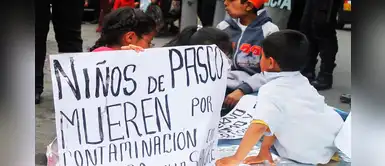 Solo 5 niños afectados por la actividad minera viajarán a Argentina para ser atendidos Solo 5 niños afectados por la actividad minera viajarán a Argentina para ser atendidos