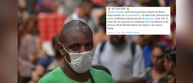 Un hombre de 62 años, primera víctima mortal del coronavirus en Brasil Un hombre de 62 años, primera víctima mortal del coronavirus en Brasil