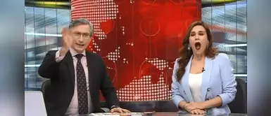 Federico y Verónica reprenden a periodista por no usar mascarilla y médico los corrige Federico y Verónica reprenden a periodista por no usar mascarilla y médico los corrige