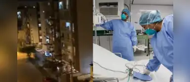 Peruanos agradecen con aplausos a personal que laboran durante estado de emergencia Peruanos agradecen con aplausos a personal que laboran durante estado de emergencia